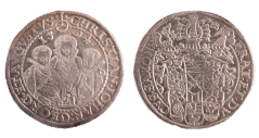 tolar Krystian II, Jan Jiří I. a August, 1594 HB tolar Krystian II, Jan Jiří I. a August, 1594 HB