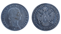 20 Krejcar František I. 1831 A Vídeň 20 Krejcar František I. 1831 A Vídeň