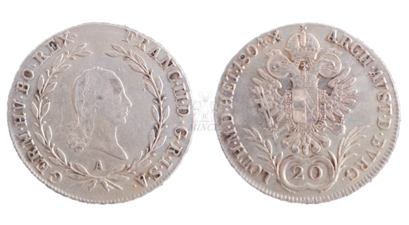 20 krejcar 1804 Vídeň