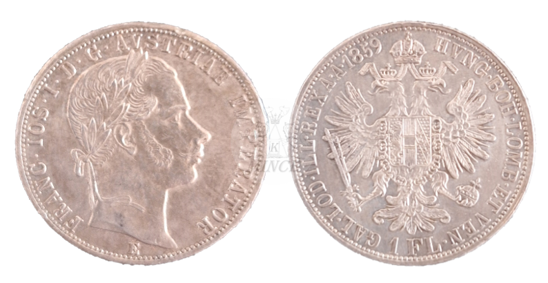 Florin 1859E František Josef I.
