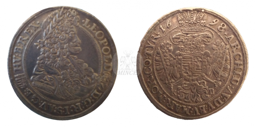 1/2 Tolar Leopold I. 1698 KB