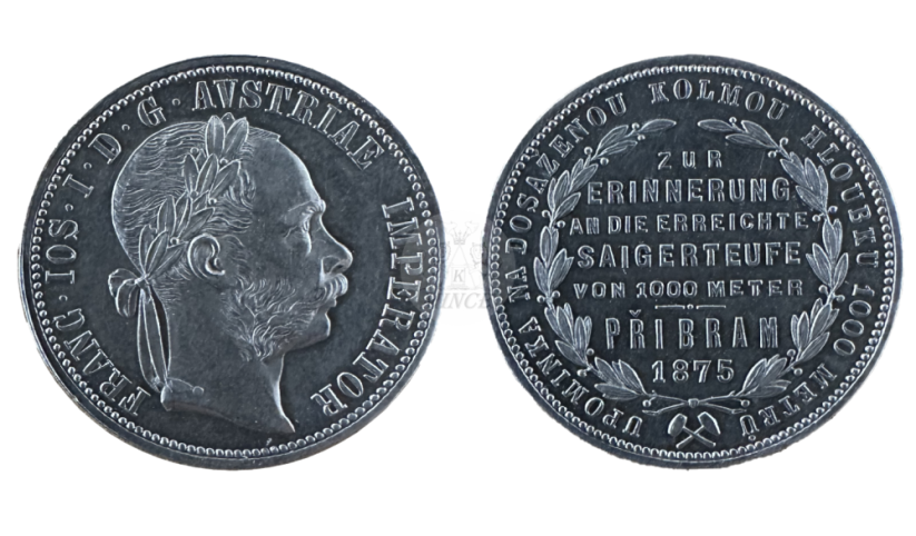 florin 1875 Příbram
