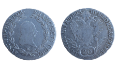 20 Krejcar František I. 1813 E Karlsburg