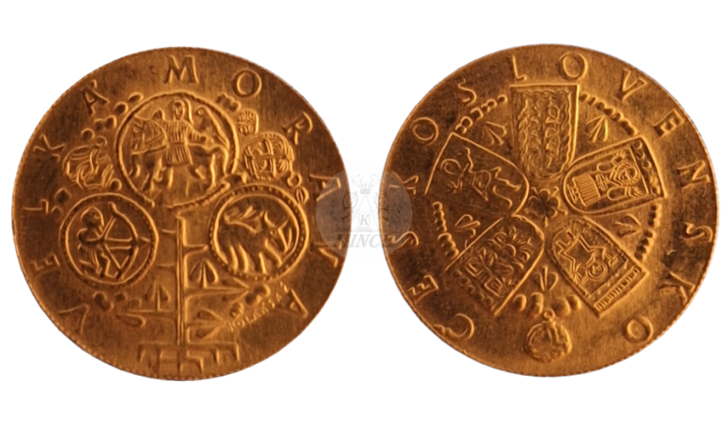 Dukát Velká Morava Kolářský 1972