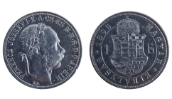 Forint 1892 KB František Josef I. (1848 - 1916)