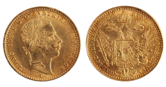Dukát František Josef I. 1862 E Dukát František Josef I. 1862 E
