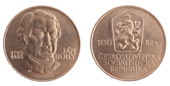 100 Kčs 1985 Dvousté výročí narození Jána Holého