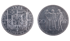 20 korun 1934