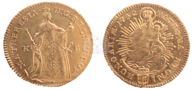 Dukát Marie Terezie 1742 KB 