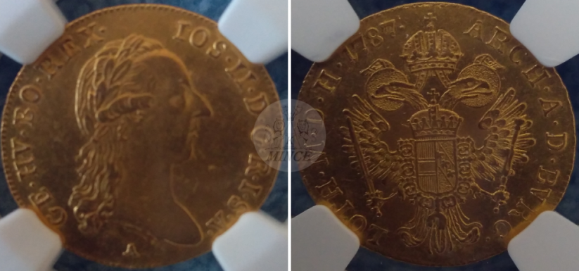Dukát Josef II. 1787 A (Vídeň)