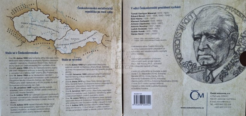 Stříbrná medaile Ludvík Svoboda PROOF