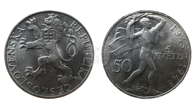 50 Kčs 1948 pamětní
