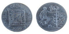 10 Kč 1930 10 Kč 1930