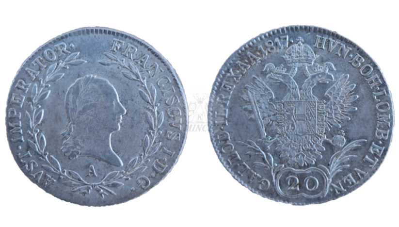 20 Krejcar František I. 1817 A Vídeň