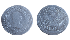 20 krejcar Marie Terezie 1758 Praha 20 krejcar Marie Terezie 1758 Praha