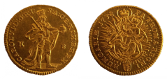 dukát Karel VI. 1738 KB