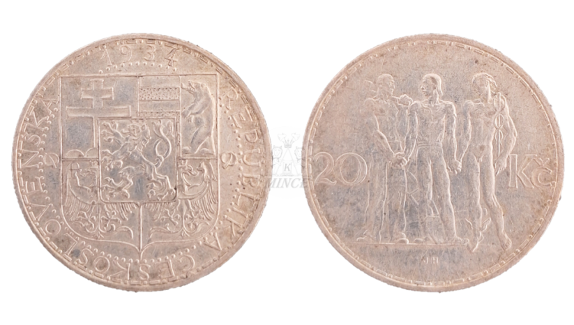 20 korun 1934