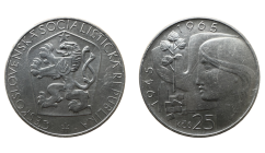25 Kčs 1965 osvobození