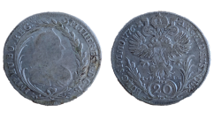 20 krejcar Marie Terezie 1776 EvS.-I.K. Praha
