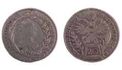 20 krejcar 1764 Vídeň