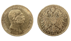 10 korun 1909 Marschall