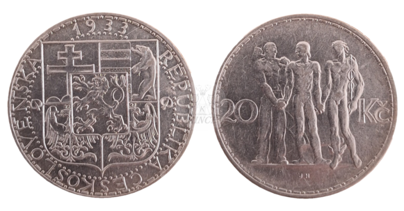 20 Kč 1933