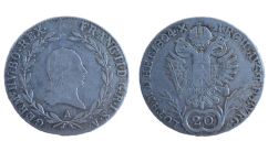 20 Krejcar František II. 1804 A Vídeň