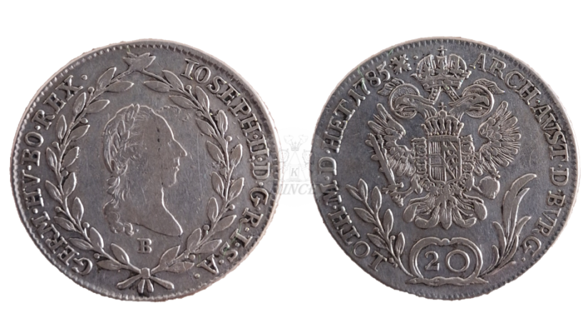 20 krejcar 1785 B