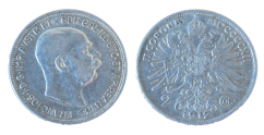 2 koruny 1912 František Josef I.