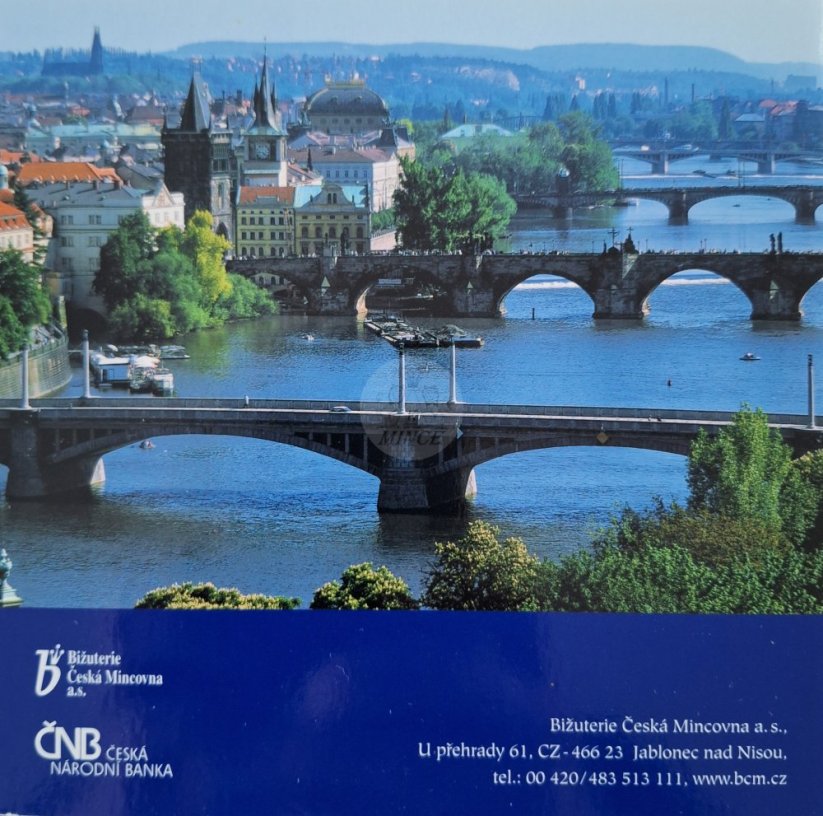 Sada oběžných mincí ČR 2002 Summit NATO Praha BK