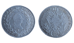 20 krejcar Josef II. 1784 A Vídeň