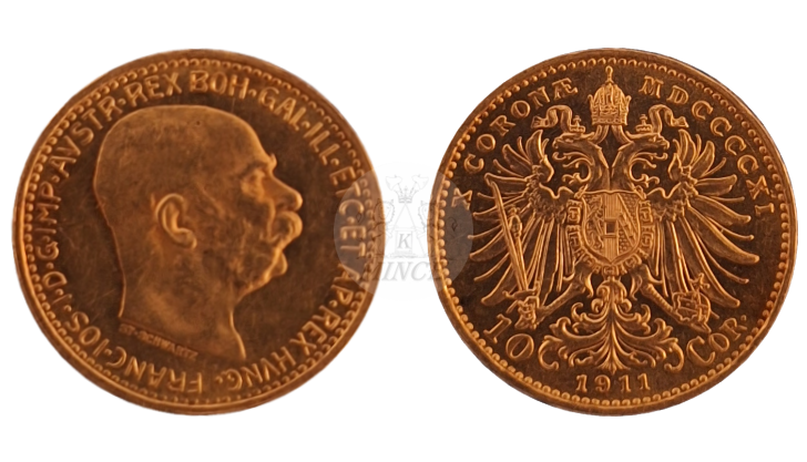 10 korun 1911 b.z.