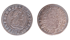 6 krejcar 1671 KB 6 krejcar 1671 KB